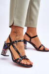 Sandály na podpatku model 179862 Step in style 40