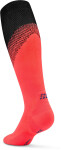 CEP pánské běžecké kompresní podkolenky EDT. SPLIT - neon coral/black Velikost: III (32-38 cm obvod lýtka)