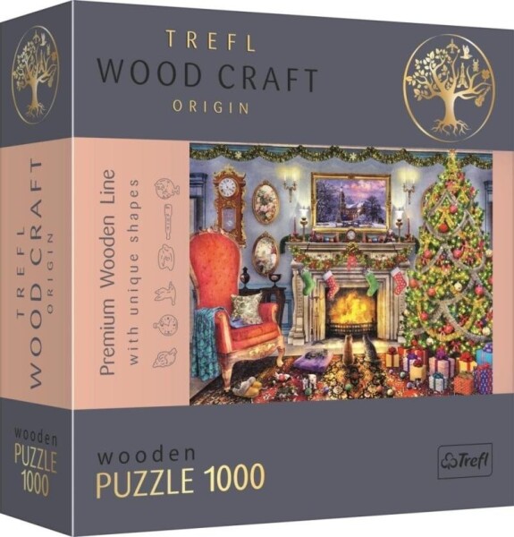 Trefl Wood Craft Origin krbu 1000 dílků