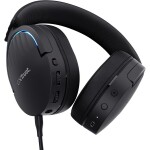 Trust GXT491 FAYZO Gaming Sluchátka Over Ear Bluetooth® Virtual Surround černá Surround-Sound, Vypnutí zvuku mikrofonu,