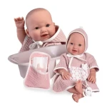 Antonio Juan 50417 MIA - mrkací a čůrající realistická panenka miminko s celovinylovým tělem - 42 cm