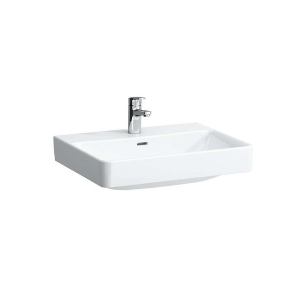 Laufen - Pro S Umyvadlo, 60x47 cm, 3 otvory pro baterii, s LCC, bílá H8109634001081