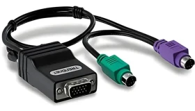 TRENDnet TK-CAT5P / KVM modul / PS/2 a VGA na CAT5 / 0,4 m (TK-CAT5P)