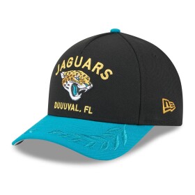 New Era Pánská kšiltovka Jacksonville Jaguars NFL 2025 Draft 9FORTY M-Crown A-Frame Snapback - Černá