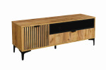 ARTEN (NANO Systems s.r.o.) TV stolek Piano 1D1S zlatý dub/černá