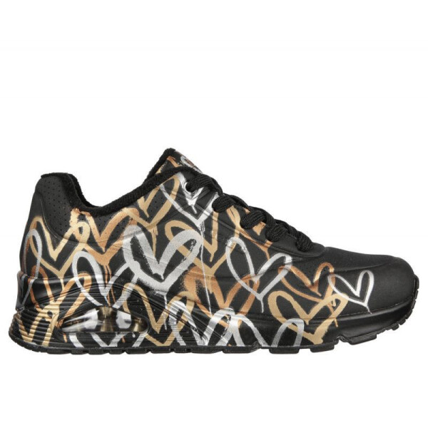 Boty Skechers Uno Metallic Love W 155523/BKGD 37