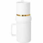 Räder Vánoční set porcelánových hrnků Nutcracker Magnus, bílá barva, porcelán