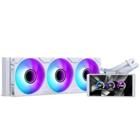Phanteks Glacier One 360M25 LCD bílá / AiO vodní chlazení / 360 mm / LCD 6" / AMD + Intel (PH-GO360M25G2LCD_DWT01)