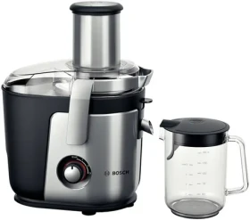 BOSCH MES4010 černo-stříbrná / odšťavňovač / 1200W / 1.5 l / 3 rychlosti / Drip Stop / Safety Stop (MES4010)
