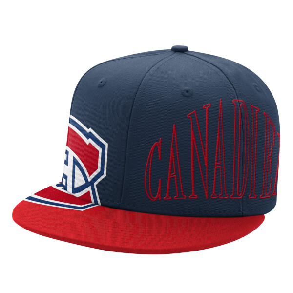 Starter Pánská kšiltovka Montreal Canadiens NHL Big Fan Flat Brim
