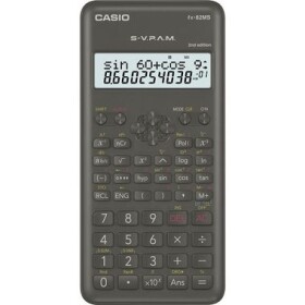 CASIO FX 82 MS 2E černá / kalkulačka školní / s dvouřádkovým displejem (FX 82 MS 2E)