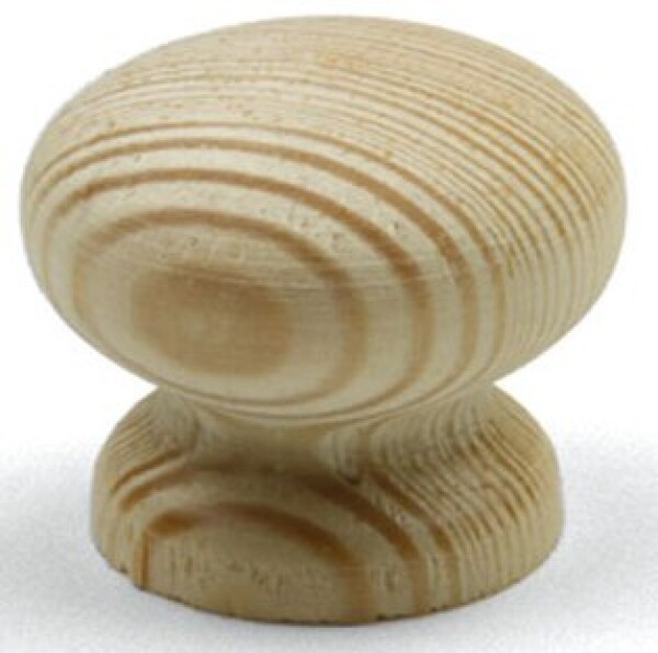 Tulip Nábytková úchytka dřevěná Adam nelakovaná (158703)