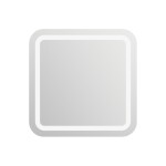 Zrcadlo s LED osvětlením Naturel Pavia 60x60 cm ZIL6060KRBV ZIL6060KRBV