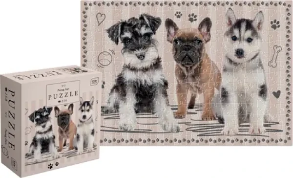 INTERDRUK Puzzle Mláďata: Štěňátka