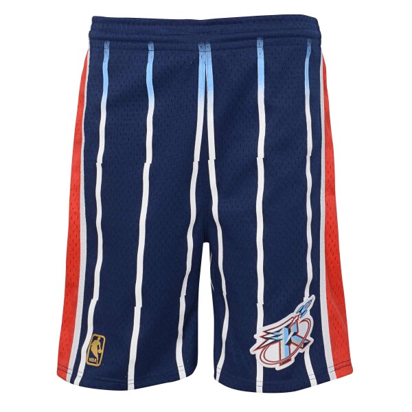 Mitchell & Ness Dětské kraťasy Houston Rockets NBA 1996-97 Youth Swingman Shorts Navy (YOUTH)