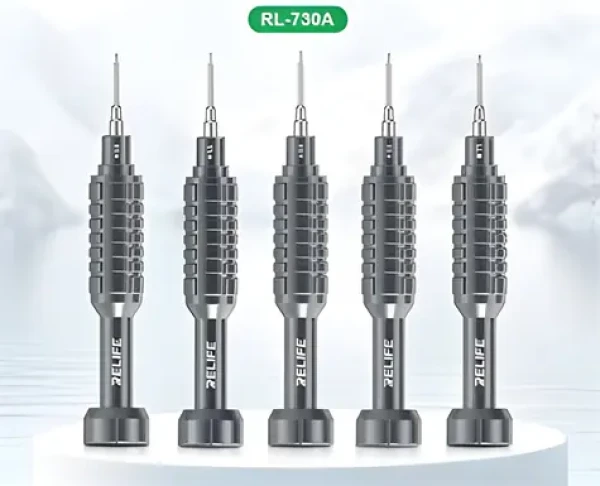 Relife RL-730A Steel King / Sada přesných šroubováků / pro mobily, tablety a notebooky (57983125917)