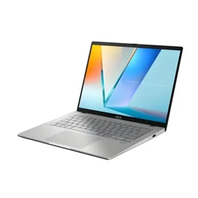 ASUS Vivobook S14 OLED stříbrná / Notebook / 14" WUXGA / AMD Ryzen AI 7 445 2.0GHz / 32GB / 512GB SSD / Radeon 840M (M3407GA-OLED089Z)