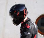 Helma na moto Xrc DS Concept glossy black - 2Xl / černá