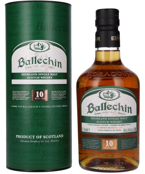 Edradour Ballechin Whisky 10y 46% 0,7 l (tuba)