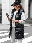 Dámská dlouhá vesta GANT černá FashionStreet TY3839 XXL