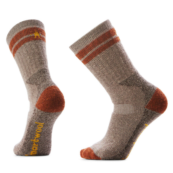 Unisex merino turistické ponožky SMARTWOOL Mountaineer Maximum Cushion Tall Crew So, Fossil velikost: 46-49 (XL)