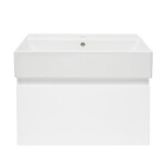 Koupelnová skříňka s umyvadlem SAT B-WAY 59x30x45 cm bílá lesk BWAY60WU2 BWAY60WU2