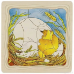 Goki Goki Slepička - vývojové vrstvené puzzle