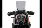 Ktm 1290 Super Adventure S 21-24, 1290 Super Adventure R 23-24 Turistické plexi Powerbronze 480mm - ocelově modrá