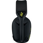 Logitech G435 Lightspeed černá / bezdrátová sluchátka / mikrofon / USB LIGHTSPEED přijímač (981-001050)