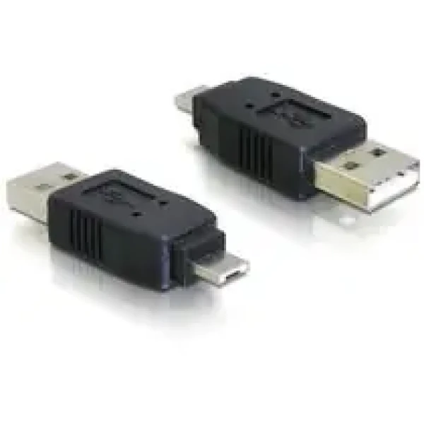 Delock redukce micro USB A samec na USB A samec (65037)