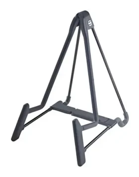 Stojan na elektrickou kytaru Heli 2 / Stojan na kytaru / skládací / kovová konstrukce / 4 polohy / výška 35 cm (17581)