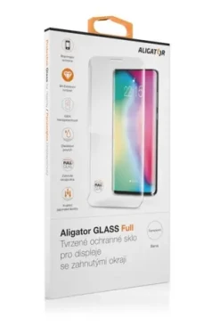 Aligator Ochrana displeje GLASS FULL COVER Huawei P40 Pro černá (GLF0032)