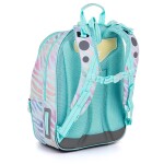 Školní batoh Duhová zebra Topgal LYNN 25007 SET MEDIUM