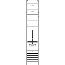 Striebel & John 2CPX054037R9999 FD19E pole counter vestavné Počet modulů (šířka) = 12 Počet řádků = 2 Obsah 1 ks