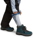 Dětské merino ponožky ICEBREAKER Kids Merino Ski+ Medium OTC, Zinc Blue/Lazurite/Snow velikost: 27-29 (M)