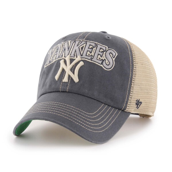 47 Brand Pánská kšiltovka New York Yankees MLB Vintage Tuscaloosa Clean Up Trucker