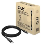 Club3D CAC-1579 černá 3m / Kabel USB-C / USB4 Gen3x2 / 8K60Hz / 40Gbps / PD 240W (CAC-1579)