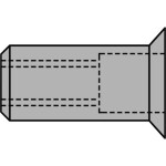 Gesipa 1433909 slepý nýt (Ø x d) 3.2 mm x 8 mm nerezová ocel nerezová ocel nerezová ocel PolyGrip® 1000 ks