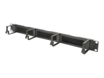 Digitus 19" kabelový organizér s kartáčovými průchodkami / Panel pro správu kabelů / 1U (DN-97663)