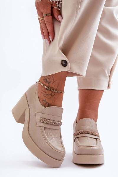Polobotky na podpatku model 183964 Step in style 40