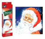 Diamantový obrázek 30 x 30 cm - Santa Claus