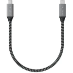 Satechi kabel USB-C 0.25m šedá / 100W (ST-U4C25M)