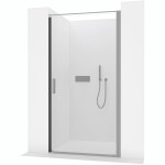 CERANO - Stěnový profil pro instalaci do niky pro dveře a zástěny Porte L/P - černá matná - 190 CER-476318