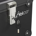 Chladicí kufr na motorku/čtyřkolku Topcase Yolco MCX17 černý