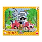 Puzzle 12 dílků Krtek opravář deskové tvary puzzle