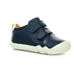 Geox Steppieup Wax.Lea Navy/White celoroční