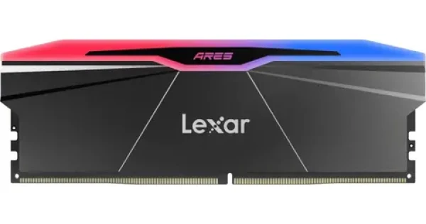 Lexar ARES DDR5 32GB (2x16GB) 6000MHz černá / UDIMM / DDR5 / CL30 / XMP 3.0 / EXPO / RGB (LD5U16G60C30BR-RGD)
