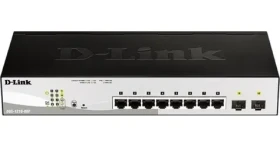 D-Link DGS-1210-08P / Smart switch / 8x GbE PoE+ / 2x SFP / PoE 65 W / bez ventilátoru