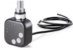 HOPA - Topná tyč BURGH s termostatem a časovačem - Barva topné tyče - Černá, Typ připojení - Rovný kabel, Výkon topné tyče - 300 W RDOHT2RK30014