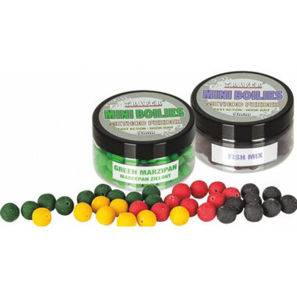 Traper Mini Boilies Method Feeder 50g 9mm Fish Mix (TR18340)